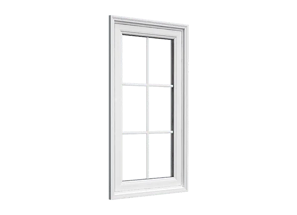 Fixed picture window with an unobstructed view